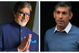 Amitabh Bhachan and Rishi Sunak