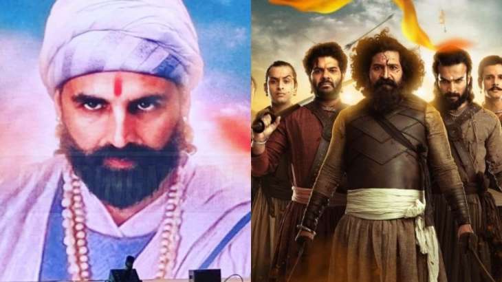 Akshay Kumar as Shivaji in Vedat Marathe Veer Daudale Saat.