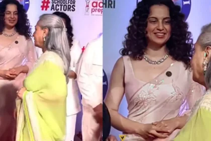 Kangana Ranaut and Jaya Bachchan during the event