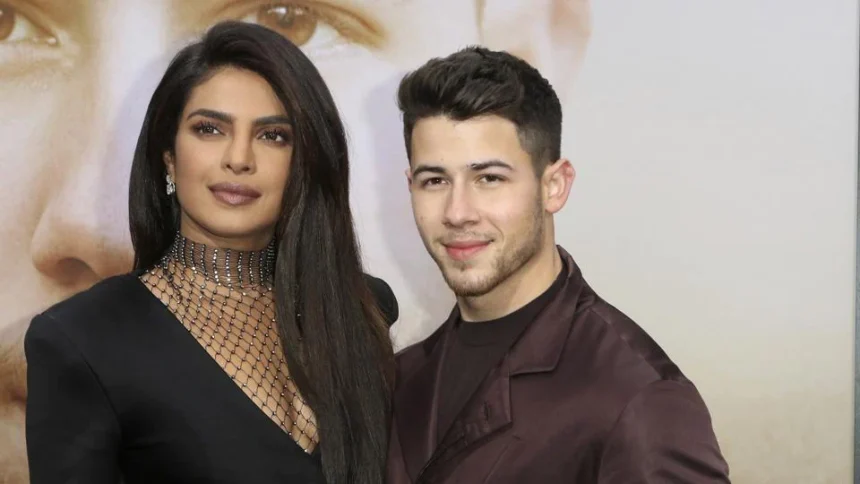 Priyanka Chopra with her husband Nick Jonas