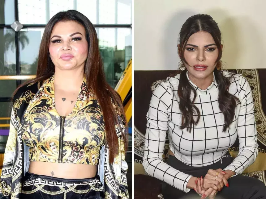 Rakhi Sawant and Sherlyn Chopra