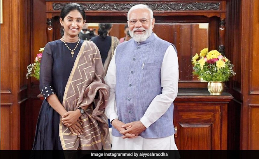 Shraddha Jain and PM Modi