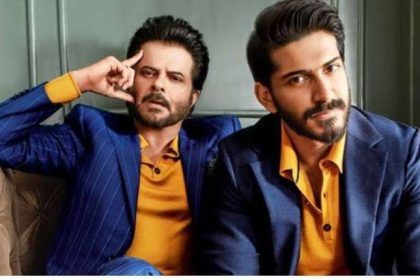 Harsh Varrdhan Kapoor along with his Dad Anil Kapoor